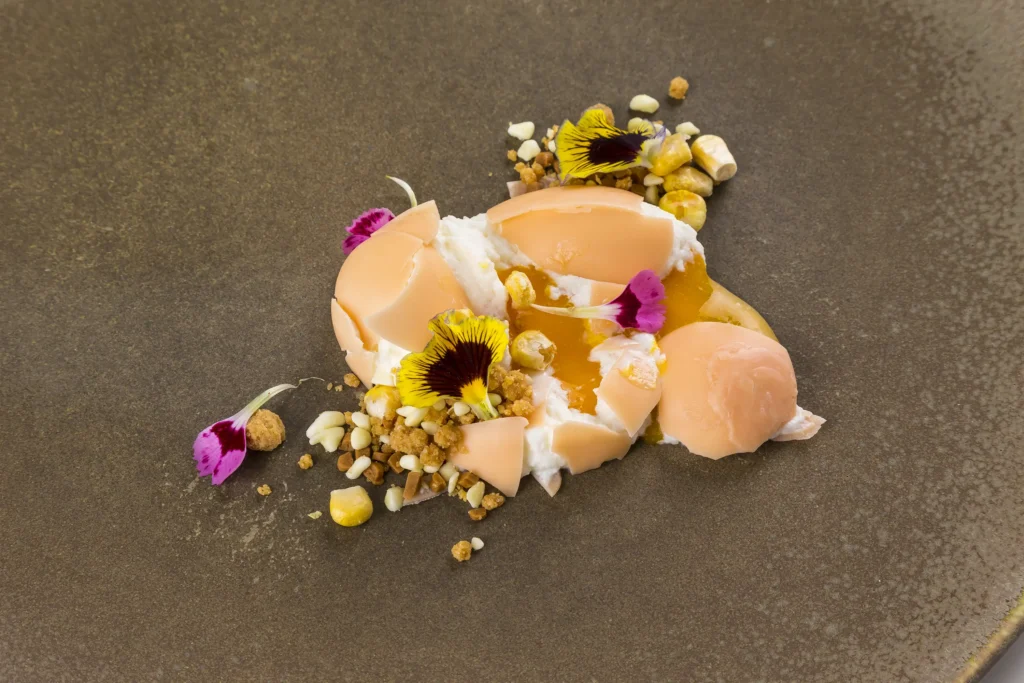 Profitez d’un menu étoilé au guide Michelin à Gérone où la créativité, la technique et la sensibilité gastronomique se transforment en une expérience unique, élégante et savoureuse.